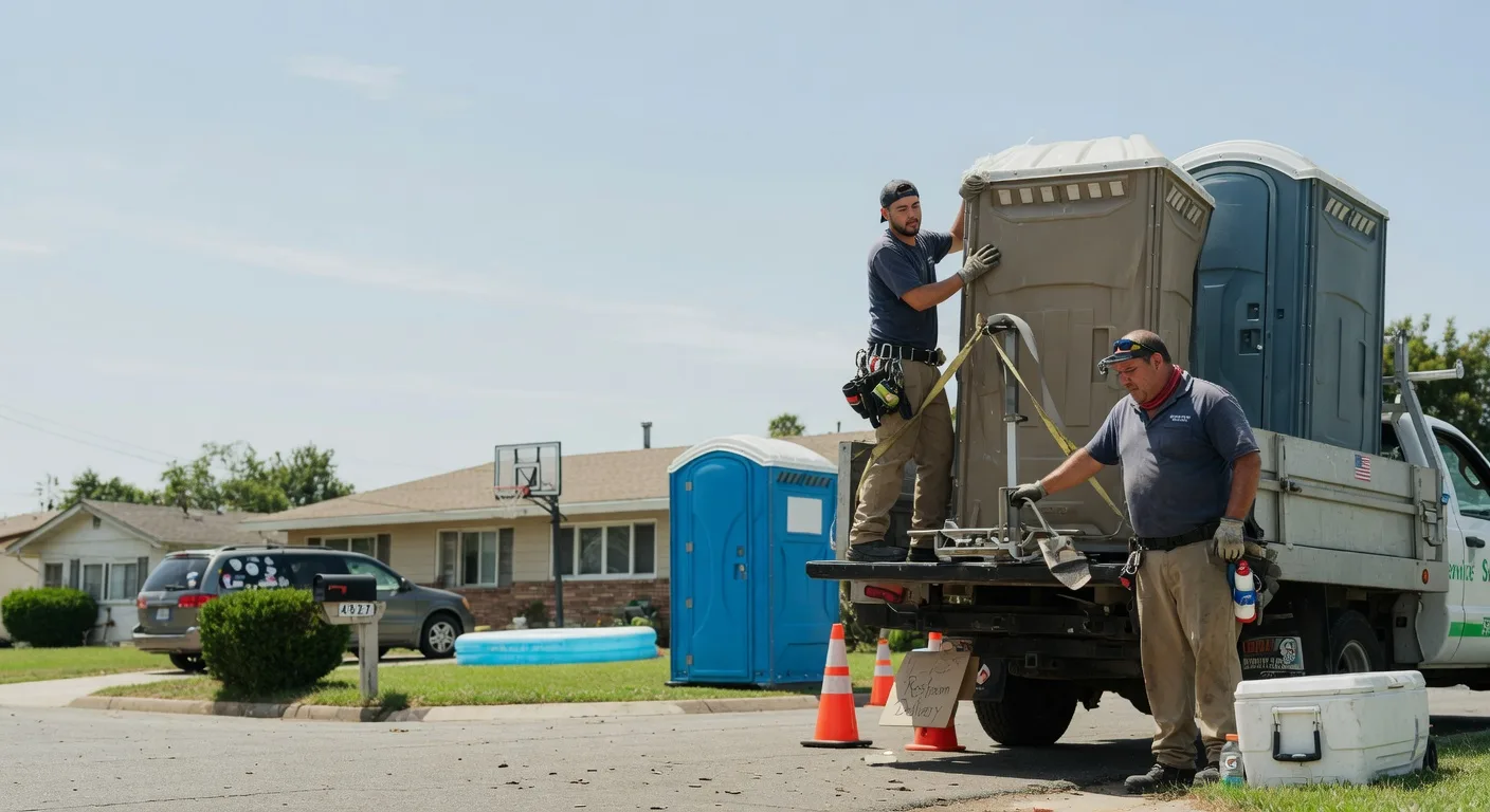 Porta Potty Rental in Wakarusa, KS near me