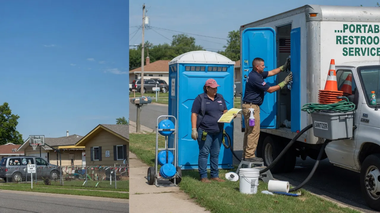 Porta Potty Rental in Wakarusa, KS near me